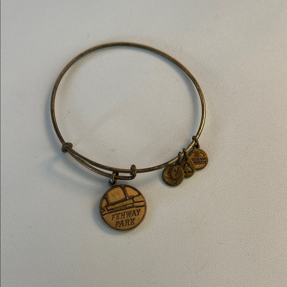Fenway Park Gold Bangle Bracelet